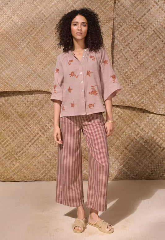 Eubanks-Embroidered blouse